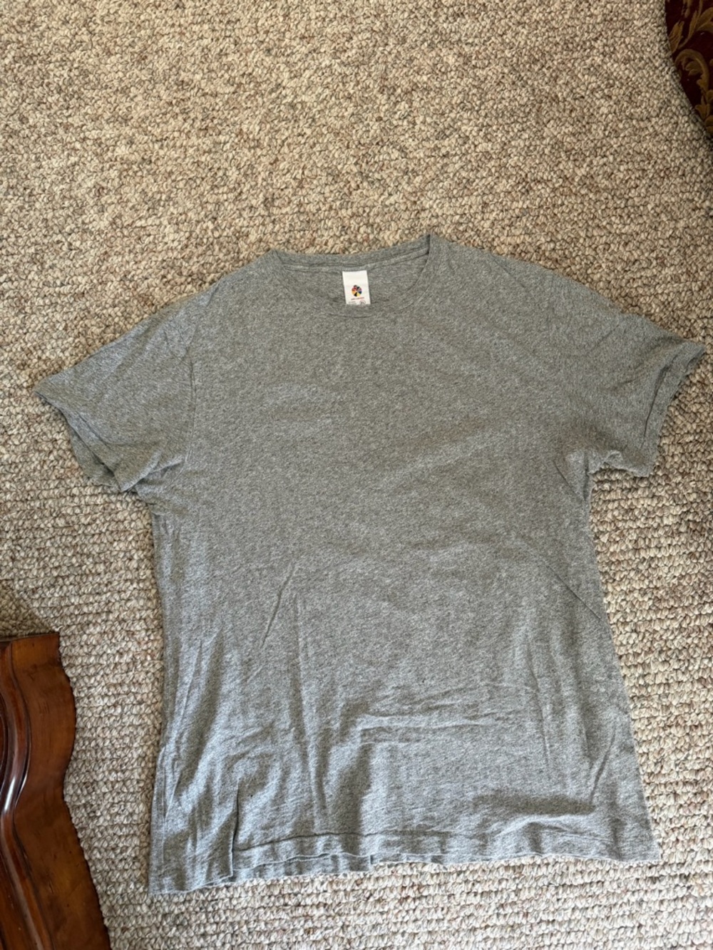 Aime Leon Dore Heather Grey Short Sleeve Crew Tee